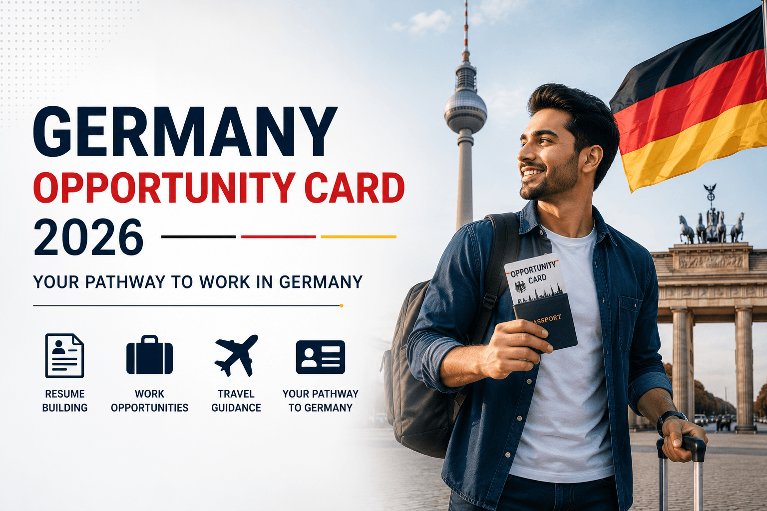 Germany Opportunity Card 2026: Your Pathway to Work in Germany with Resume And Travel