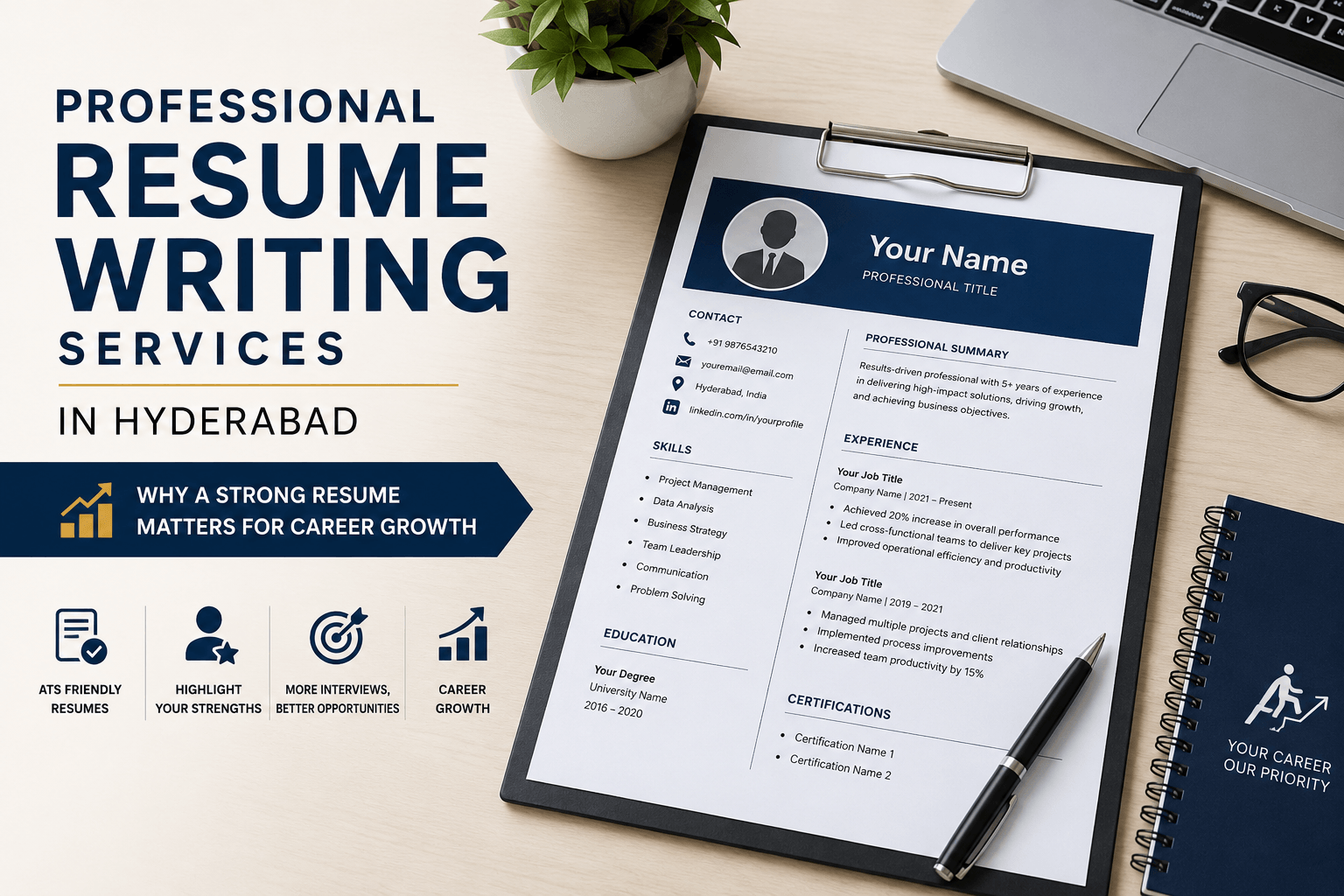 Professional Resume Writing Services in Hyderabad: Why a Strong Resume Matters for Career Growth