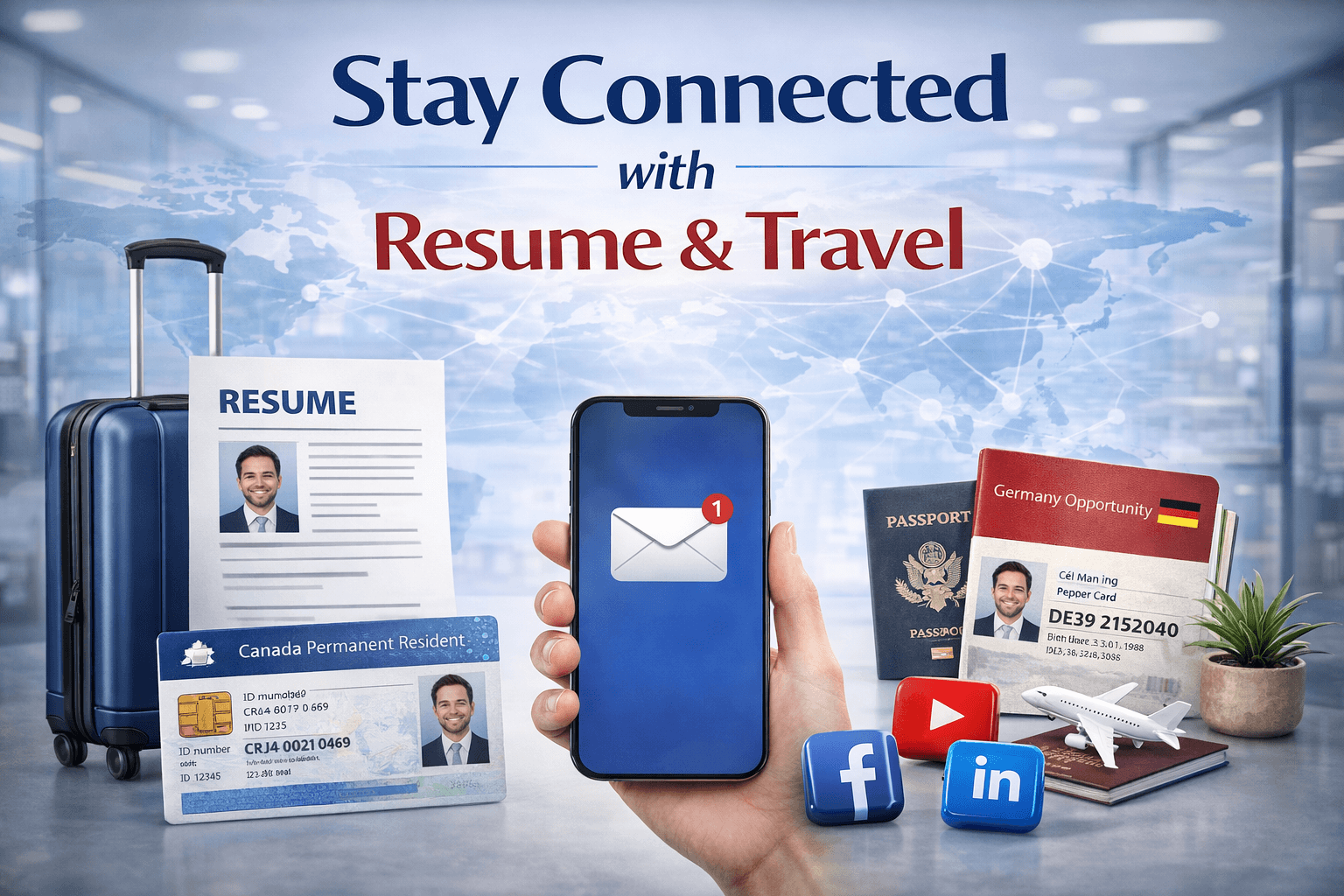 Stay Connected with Resume & Travel