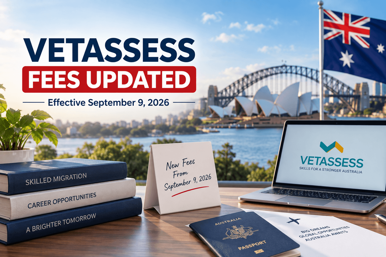VETASSESS Skills Assessment Fees Increased from September 9, 2026: New Fees Explained for Australian PR Applicants