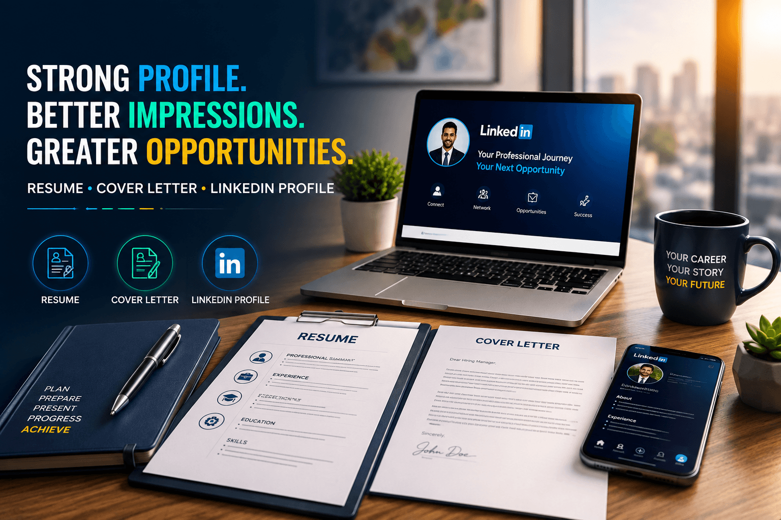 Why Your Resume, Cover Letter and LinkedIn Profile Should Work Together